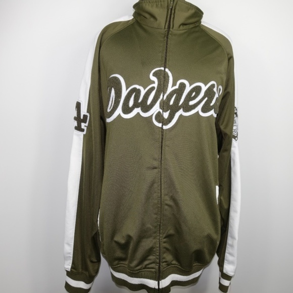 Stitches Other - LA Dodgers MLB Stitches Embroidered Sweater Jacket